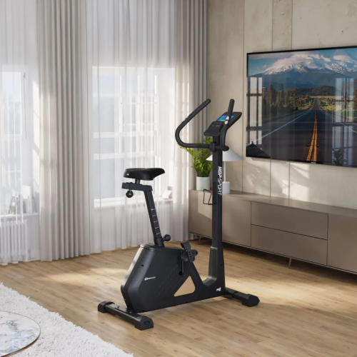 Велотренажер  Hop-Sport HS-4500H Creft Black - фото №6